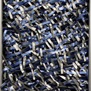 Petit treillis bleu