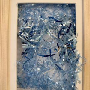 Tressage Badoit bleue